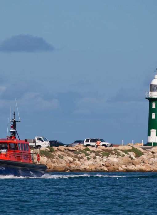 South Mole Lighthouse Original Painting - The Artisan Store Fremantle